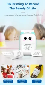 Portable Mini Bluetooth Thermal Printer – Wireless Photo & Label Maker for iOS & Android (with Paper Rolls) - Image 17