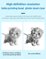 Portable Mini Bluetooth Thermal Printer – Wireless Photo & Label Maker for iOS & Android (with Paper Rolls) - Image 14