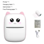 Portable Mini Bluetooth Thermal Printer – Wireless Photo & Label Maker for iOS & Android (with Paper Rolls) - Image 7