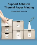 Portable Mini Bluetooth Thermal Printer – Wireless Photo & Label Maker for iOS & Android (with Paper Rolls) - Image 21
