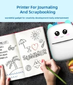 Portable Mini Bluetooth Thermal Printer – Wireless Photo & Label Maker for iOS & Android (with Paper Rolls) - Image 26