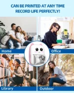 Portable Mini Bluetooth Thermal Printer – Wireless Photo & Label Maker for iOS & Android (with Paper Rolls) - Image 28